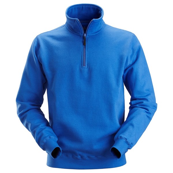 2818 Sweatshirt met ½ Rits