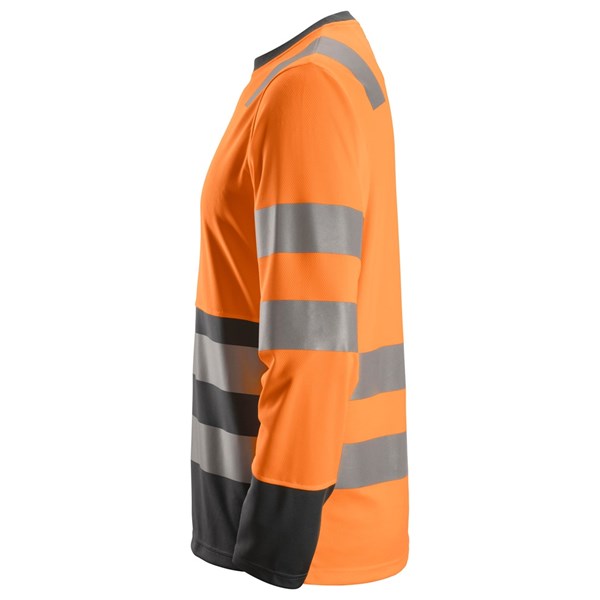 2433  AllroundWork, High-Vis T-shirt met Lange Mouwen Klasse 2