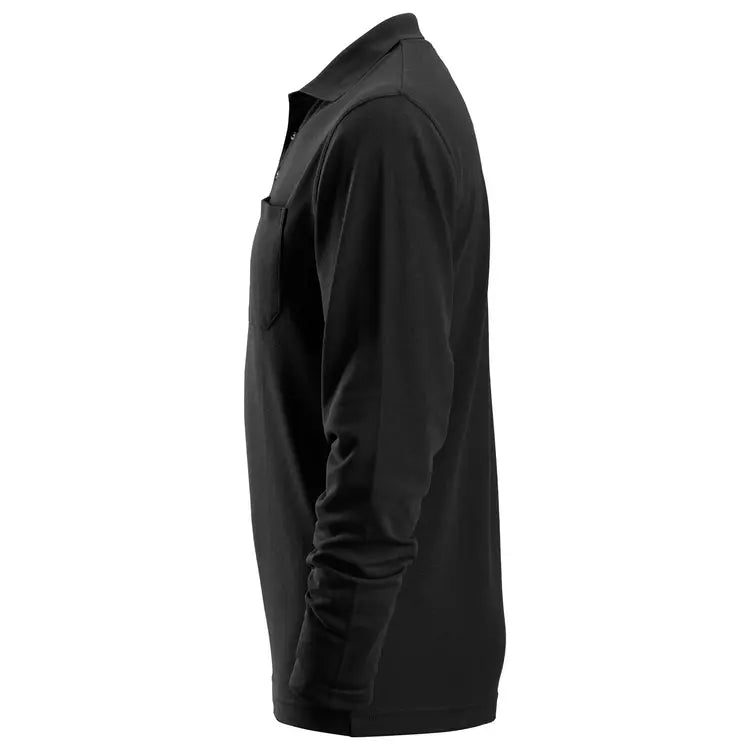 2608 Poloshirt met Lange Mouwen