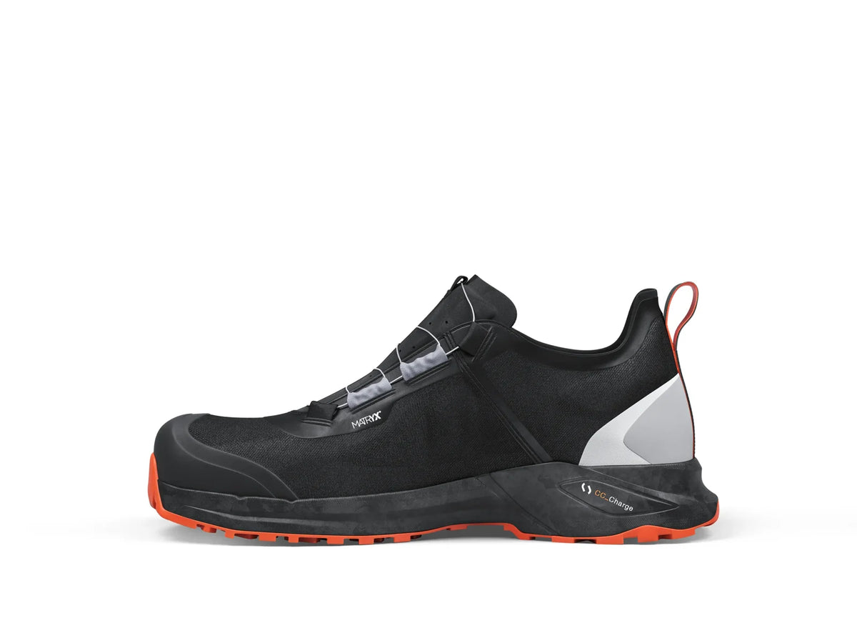 Solid Gear Revo 3 Air Low zwart/oranje zijaanzicht