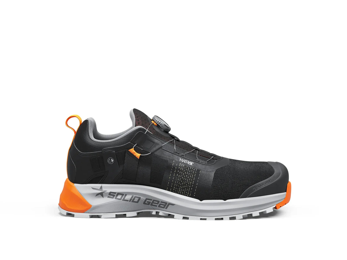 Solid Gear Haze 2 Fly Low veiligheidssneaker zwart/oranje