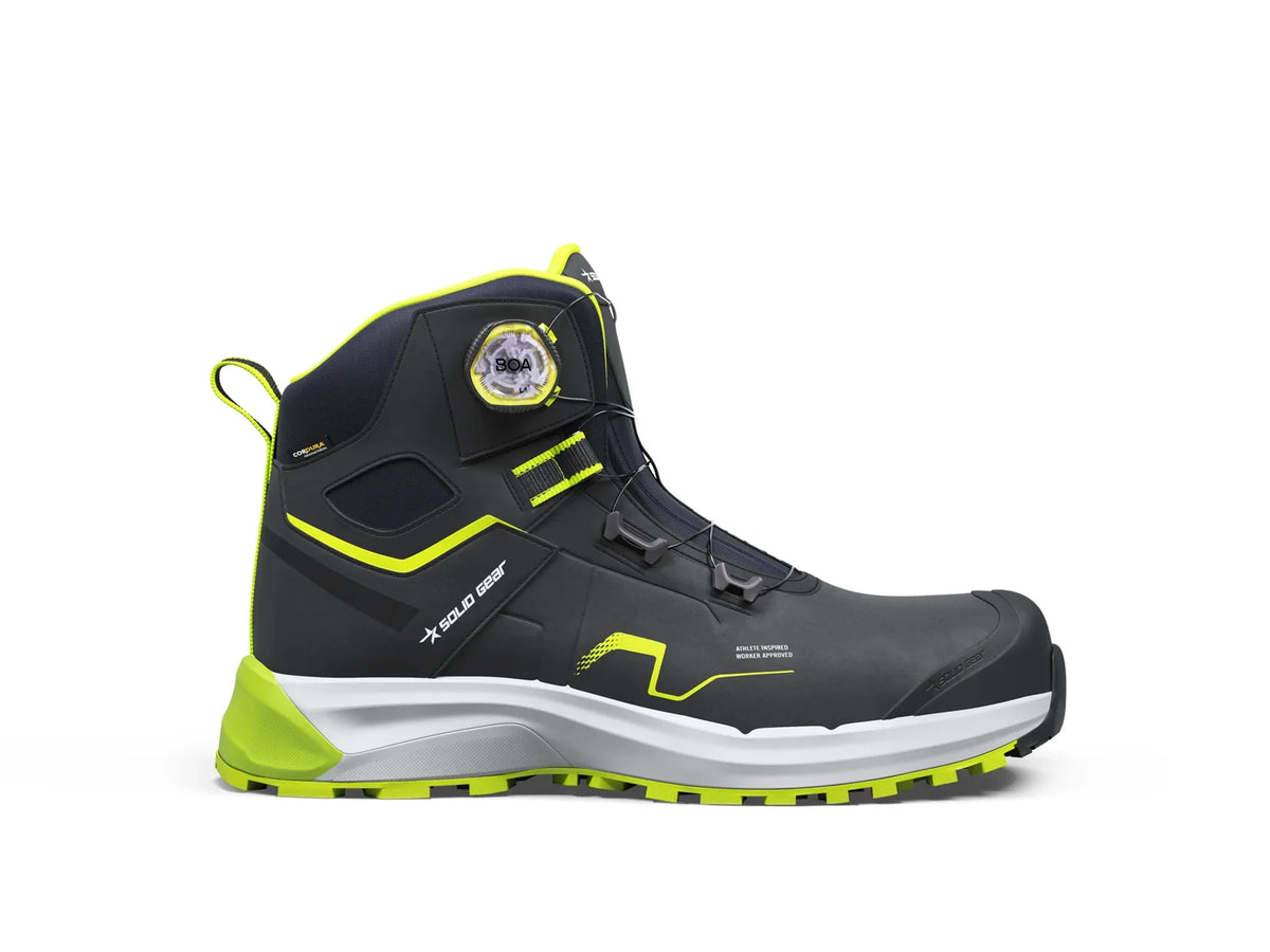 Solid Gear Sonar Mid veiligheidsschoen zwart/groen