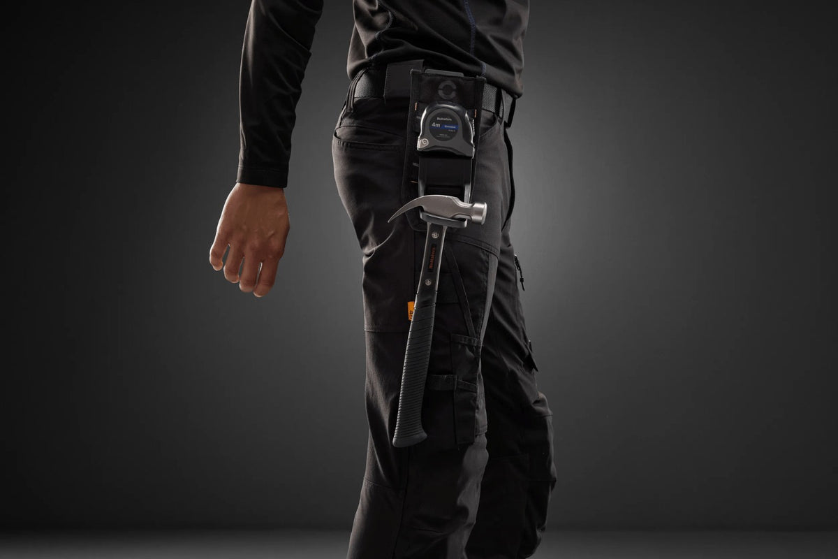 Snickers 9742 Q-Lock Basis Gereedschapshouder – in gebruik